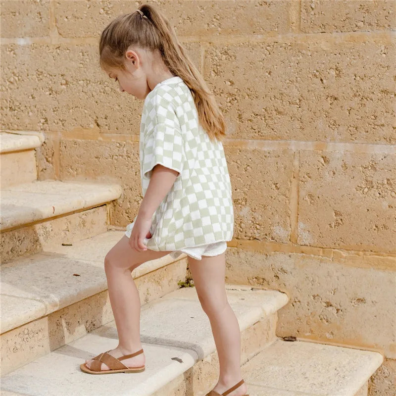 נופש סרוגה – טישרט ומכנס
